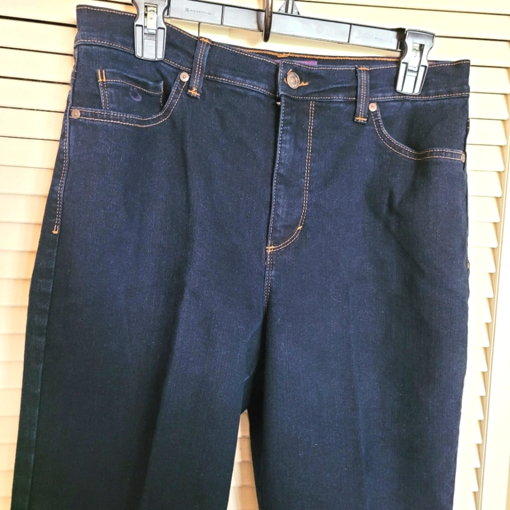 G.Vanderbilt Size 10 Amanda DARK Rinse